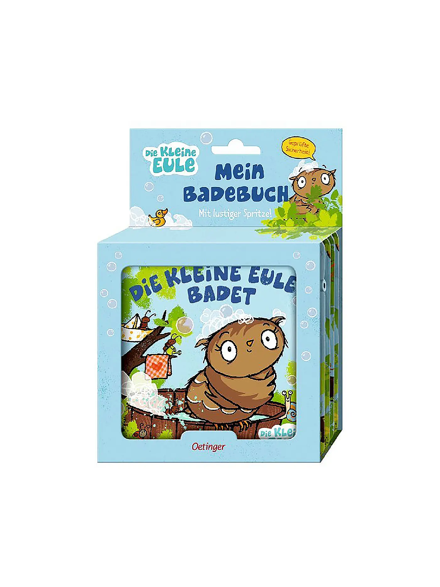 OETINGER VERLAG | Die kleine Eule badet - Badebuch | 
